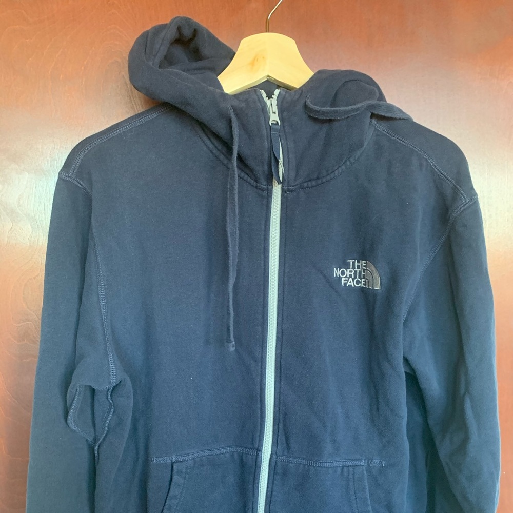 The North Face zip up sweatshirt (mens M)